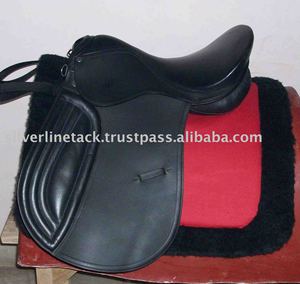 Sillín de salto de cuero - Product Image 2