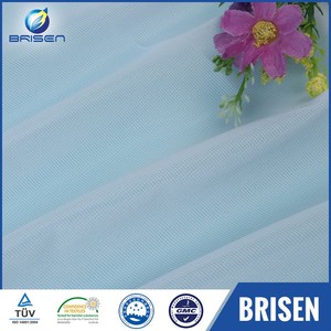 Meilleur polyester <span class=keywords><strong>blanc</strong></span> pas cher sergé tissus - Product Image 2