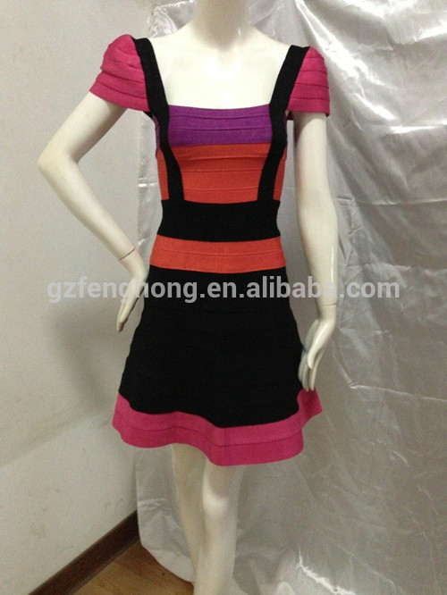 Encuentre el mejor fabricante de vestidos combinados de colores y vestidos  combinados de colores para el mercado de hablantes de spanish en alibaba.com