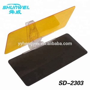 クリアビューHDビジョンロータリー車フロントガラスサンプロテクターオートデイナイトアンチグレアバイザーPCスポーツ折りたたみ可能PMMAサンシェード - Product Image 4