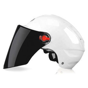 <span class=keywords><strong>Casque</strong></span> <span class=keywords><strong>de</strong></span> <span class=keywords><strong>vélo</strong></span> à scooter <span class=keywords><strong>électrique</strong></span>, visage demi-ouvert, bicyclette - Product Image 1