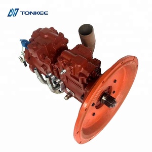 Converti pompe principale K3V63DT convertir en JCB130 PSV2-55T pompe à piston PC100-3 PC100-5 PC120-3 PC120-5 HPV55 EX120-5 pompe hydraulique