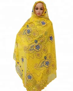 美丽的围巾时尚围巾丝绸围巾女性头巾穆斯林优质