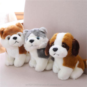 Yüksek kalite özel sevimli gerçekçi yavru Akuta Saint <span class=keywords><strong>Bernard</strong></span> köpek peluş oyuncak PP pamuk dolum hediye ile çocuklar için - Product Image 2