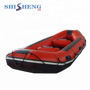 Bateau à rames gonflable en PVC/Hypalon, pour Rafting et rivière d'eau blanche à autonivellement, nouveauté - Product Image 3