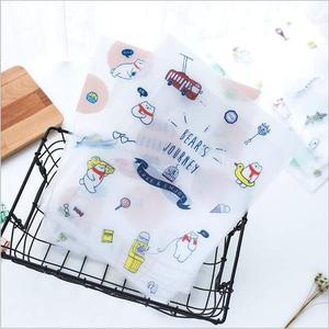 "Gấu của Cuộc Hành Trình" Gói của 4 Thư Mục Tập Tin 6 Túi Lớn Trình Bày Gấp Dễ Thương Nhựa Tài Liệu Trường Học Nghiên Cứu làm việc Tập Tin Tổ Chức - Product Image 4