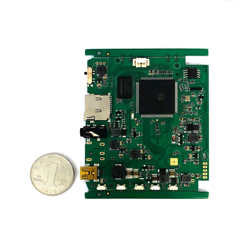 Carte-mère électronique DVR OEM, 1080P, PCBA, H.264, imprimé hybride, 5 "DVR, Circuit imprimé principal
