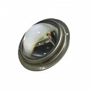 45/60 derece 77mm cob led cam lens ile tutucu ve reflektör