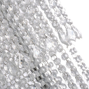 5 couches Grande Roue porte-fleurs argent mariage centre de table porte- - Product Image 4