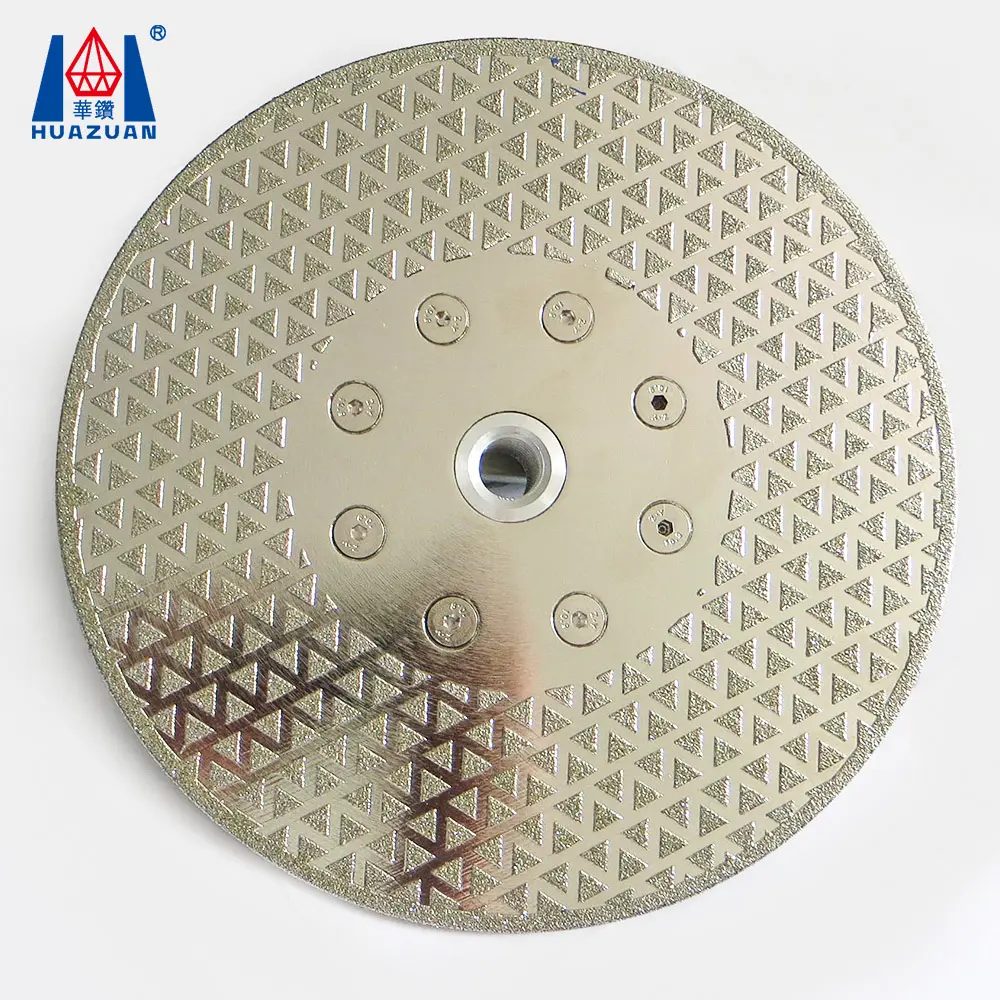 Hình Dạng Sao Electroplated Diamond Saw Blade Cho Cắt Đá Cẩm Thạch Và Vát