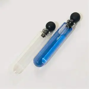 1ml 2ml 3ml Round Bottom Clear Tubular Glass Vial With plastic inner