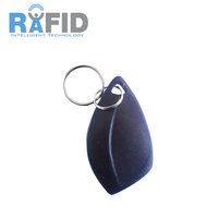 125-kHz-RFID-Schlüsselanhänger, wasserdicht, ABS, Proximity-Schlüsselanhänger, wiederbeschreibbarer T5577-Chip für Zugangskontrolle, Türeinstieg, 10 Stück