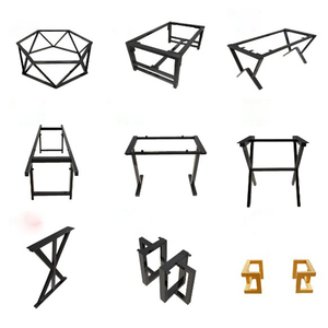 Bán Buôn Thương Mại Antique Đen Cast Sắt Kim Loại Bảng Cơ Sở Kim Loại Bàn Cà Phê Chân Cho Nhà Hàng - Product Image 3