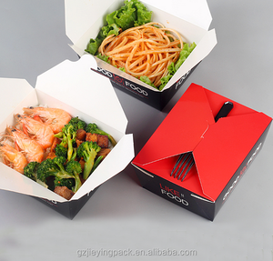 Lấy Ra Hình Chữ Nhật Giấy Trung Quốc Mì Hộp Ăn Trưa Cho Bán Buôn - Product Image 3