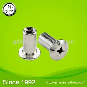 Kinh doanh tốt nhất danh tiếng nóng bán đồ nội thất mạ chrome fastener hạt sắt( N16)