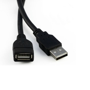 Cabo extensor de dados usb2.0, de cobre de alta qualidade, 1.5m, macho para fêmea, cabo de extensão de dados usb2.0