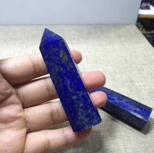 Obelisk Tongkat Batu Kristal Kuarsa Lapis Lazuli Batu Alam