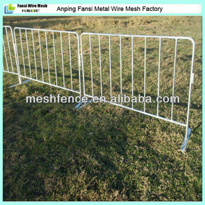 métal acier barricades piétons temporaire route <span class=keywords><strong>la</strong></span> fabrication - Product Image 1