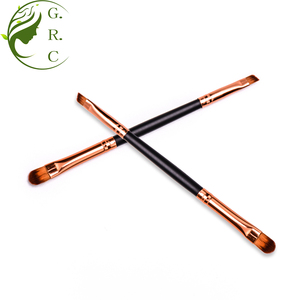 Luxury Dual Fluffy Eye Lish Applicator Liner Shadow Brow Makeup <strong>Brush</strong> Square <strong>Angle</strong> Eyeshadow Blending Concealer <strong>Eyebrow</strong> <strong>Brushes</strong> - Product Image 5