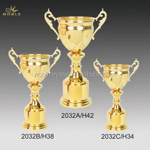 European Classic Gold Metal Trophy Cup