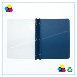 3 <span class=keywords><strong>Dientes</strong></span> Informe Cubierta frontal Transparente, una variedad <span class=keywords><strong>de</strong></span> colores, A4 tamaño <span class=keywords><strong>de</strong></span> China - Product Image 3