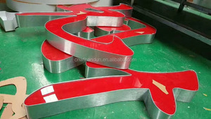 Capuchon de finition pour lettres <span class=keywords><strong>3D</strong></span> en aluminium prélaqué A1100, <span class=keywords><strong>bobine</strong></span> d'aluminium 1000, épaisseur 0,5-1,2 mm, service de pliage HD, LED - Product Image 4