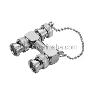 U link BNC connector three male BNC adaptor