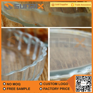 UN Giro Di Vetro Resistente Al Calore Di Cottura Della <span class=keywords><strong>Pizza</strong></span> Piatto - Product Image 3