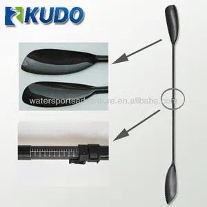 kudo ajustable fabricante de fibra de carbono kajak del ala de paddle