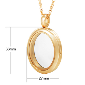 인기있는 보석 프레임 펜던트 사진 로켓 실버 카보 숑 터키 - Product Image 3