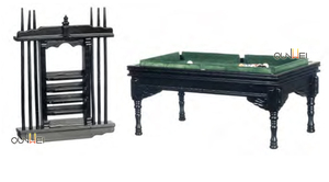 Accesorios para <span class=keywords><strong>casa</strong></span> <span class=keywords><strong>de</strong></span> <span class=keywords><strong>muñecas</strong></span>, mesa <span class=keywords><strong>de</strong></span> billar, bola, Snooker, Mini juego <span class=keywords><strong>de</strong></span> mesa <span class=keywords><strong>de</strong></span> escritorio portátil, regalo para niños - Product Image 2