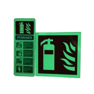 لوحة تعليمات أجهزة إطفاء الحرائق المضيئة في الظلام - Product Image 6