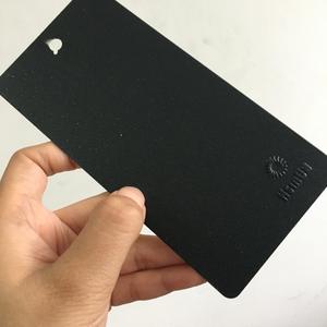 Tốt nhất người bán ral9005 Epoxy bột sơn bột Matte Phẳng Màu Đen than satin Matt vỏ trứng Bán Bóng cho hộp di động - Product Image 1