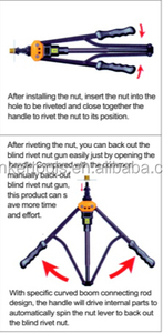 Pistola <span class=keywords><strong>Remachadora</strong></span> de Mano Ajustable <span class=keywords><strong>Easy</strong></span> Squeeze de 17" - Product Image 2