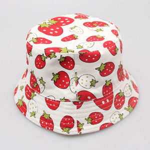 D1064 cappello da <span class=keywords><strong>pescatore</strong></span> all'aperto per bambini estivi fiori di cartone animato cappelli da <span class=keywords><strong>pescatore</strong></span> con visiera per bambini con stampa a cuore - Product Image 5