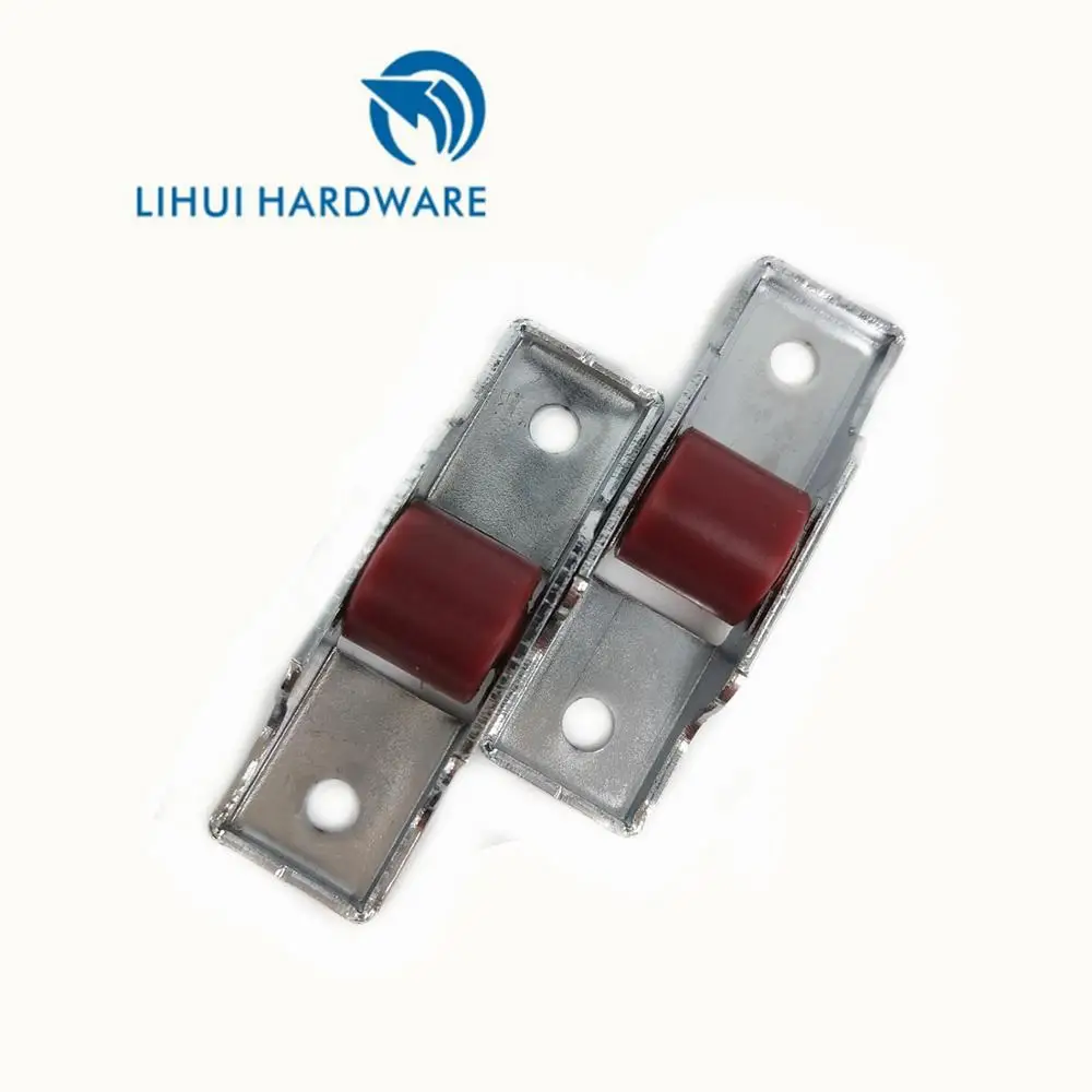 Высококачественный одиночный ролик с плоским шкивом для раздвижных окон из НПВХ