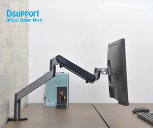 New Height Adjustable within 32 inch LCD LED Monitor Holder Arm Bracket full Rotatable Computer Monitor holder Stand OZ-1