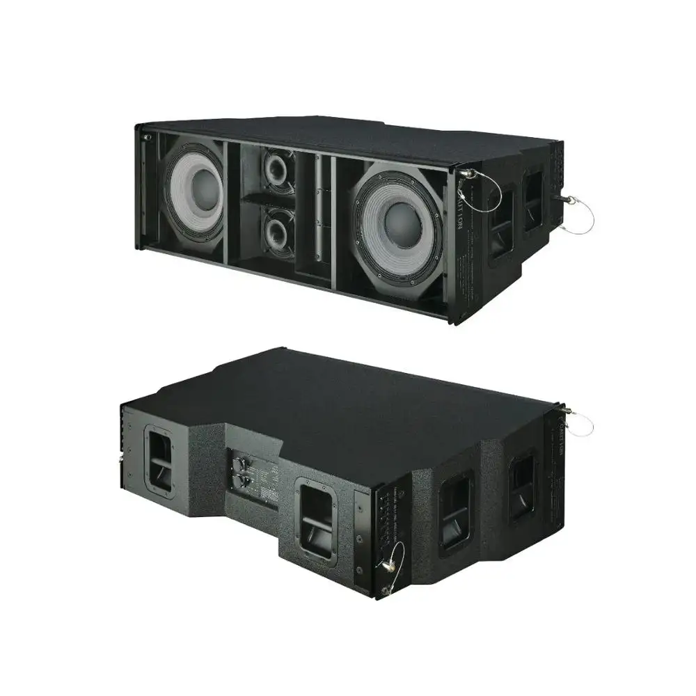 Boutum Speaker Audio Profesional 12 W, Kotak Speaker Loudspeaker Array Garis Ganda 1200W