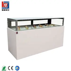 Guangzhou king berg air cooling cold refrigerated dessert showcase display cabinet for cake