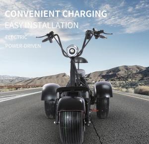 Scooter Eléctrico Halley para Adultos, 60V 12AH 20AH 1000w 1500w 2000w, Triciclo <span class=keywords><strong>Citycoco</strong></span> con Batería de Litio de 1500mAh - Product Image 4