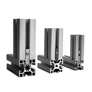 Industriële Tgleuf Aluminium Extrusie Fabricage Aluminium 6061 T6 V-Slot Tracking Aluminium Profiel