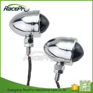 Bullet LED Indicateur de rotation Feux de signalisation <span class=keywords><strong>clignotant</strong></span> moto pour Harley <span class=keywords><strong>Chopper</strong></span> Cafe Racer - Product Image 2