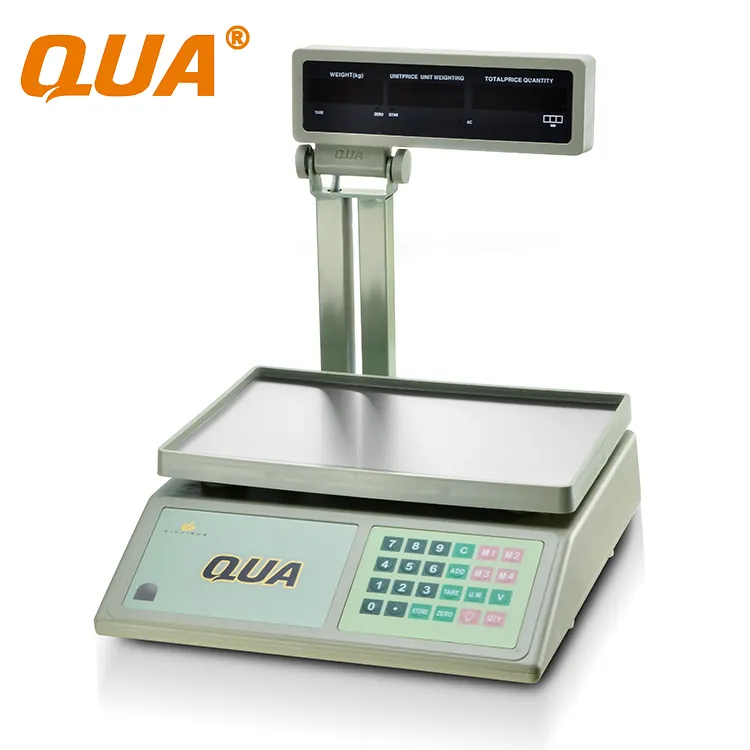 QUA-báscula electrónica para ganado camry, 30KG, con digital