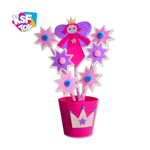 Educational Toys Kids Creative Arts Crafts DIY Sets Handmade Flower Pot 3D <strong>Felt</strong> Craft <strong>Kit</strong> for Kids - Product Image 5