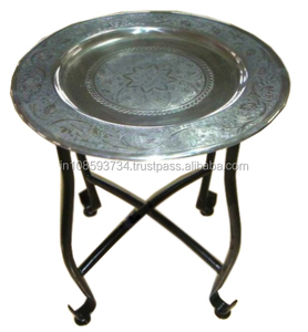 Table basse traditionnelle marocaine, décoration intérieure, meubles de salon, classique - Product Image 1