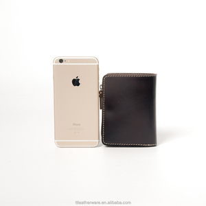 <b>Brown</b> Veg Tanned Leather Bifold <b>Wallet</b> for <b>Man</b> - Product Image 3