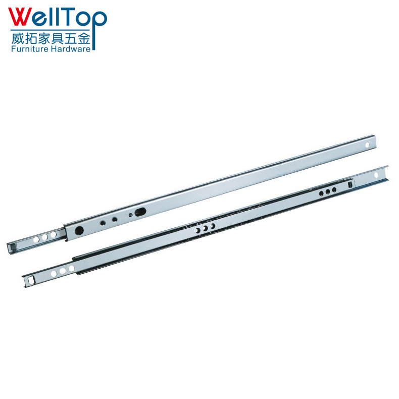 17 мм выдвижных ящиков с нижним креплением бегун VT-15.001