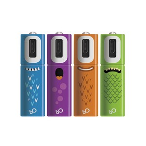 <span class=keywords><strong>Batterie</strong></span> Ricaricabili AA/AAA Personalizzate da Fabbrica 1000mAh <span class=keywords><strong>NiMH</strong></span> 1.2V con Porta di Ricarica Micro-USB per Torce e Elettronica di Consumo - Product Image 6