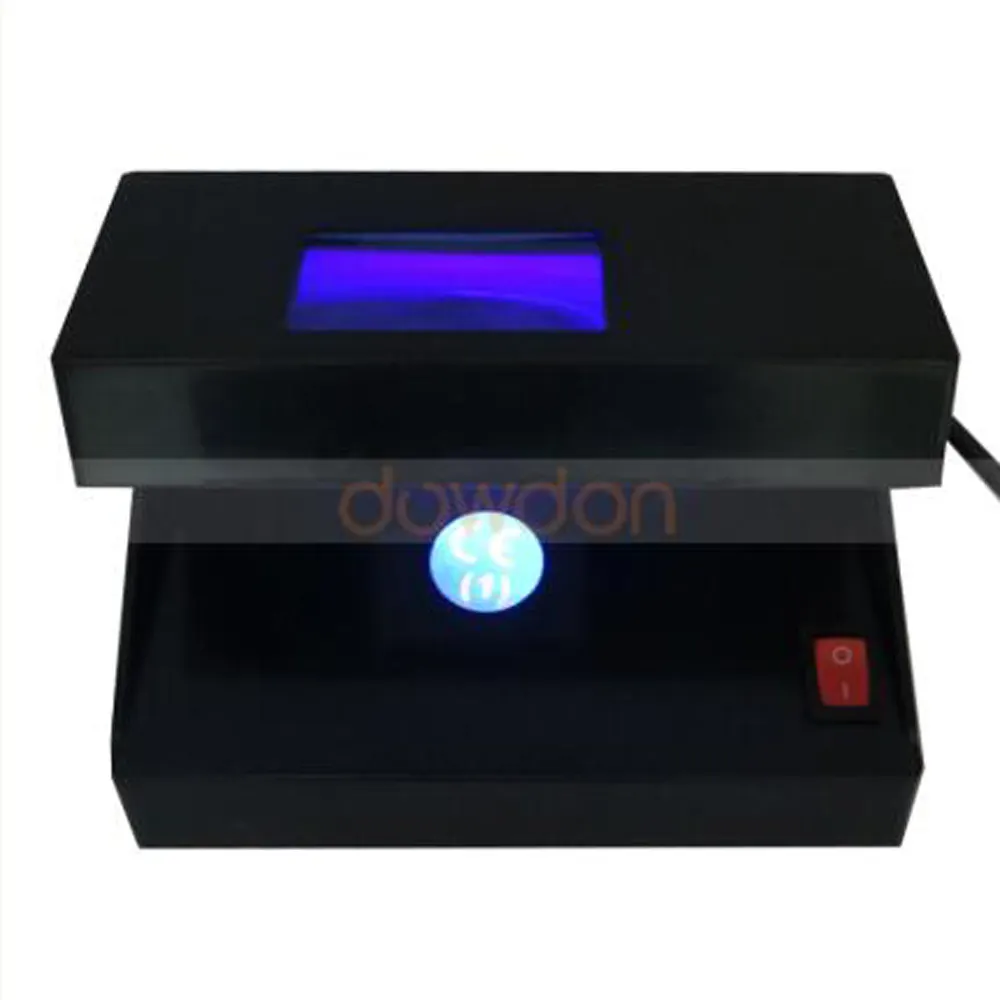 Precio de fábrica de alimentación de CA 2 en 1 4W luz negra UV Detector de dinero con lupa