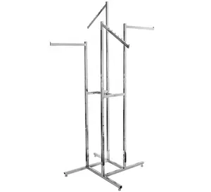 Metalen Winkel Kleding Rek, Kleding Rek, Display Rack Hanger, Showcase.